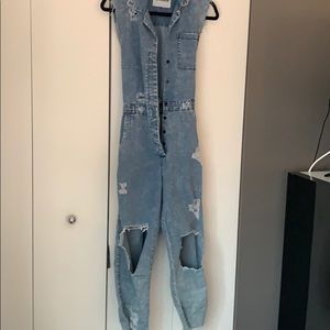 Lf Carmar denim jumpsuit.